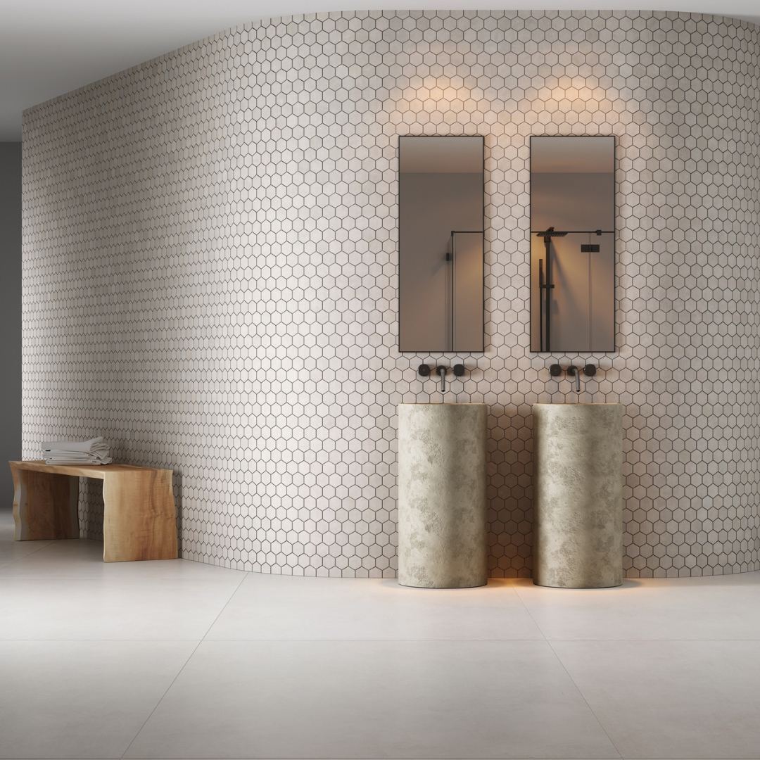 PORCELANATO SAMPA OFF WHITE AC 120X120 DECORTILES